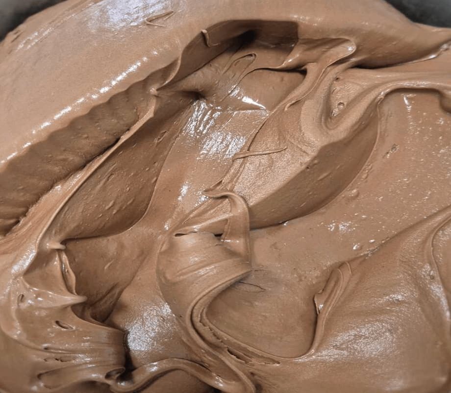 Nuestro cremoso helado de chocolate